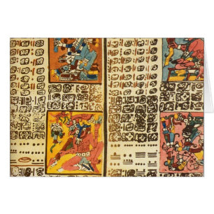 Extraits maya de codex de Dresde