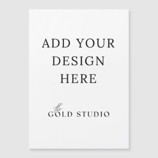 Extraordinaire 5 x 7 carte postale magnétique - Vi