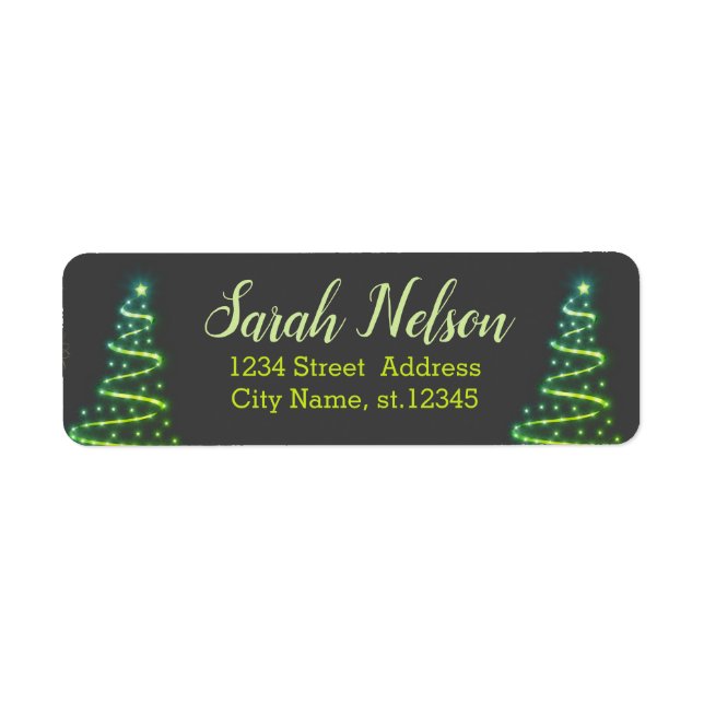 Extraordinaire, Cool, Étiquette d'arbre de Noël ve (Devant)