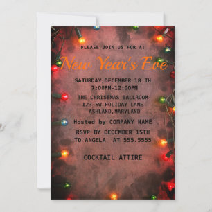 Extraordinaire, Cool, Nouvel An Eve Invitation