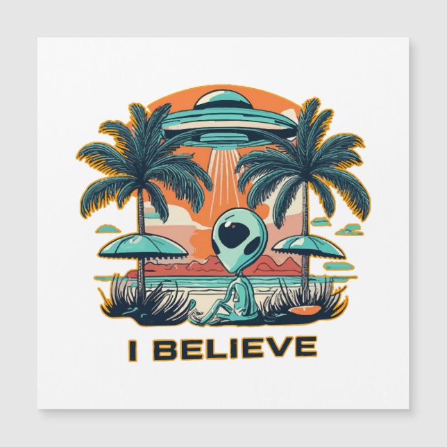 extraterrestre avec OVNI JE CROIS (Devant)