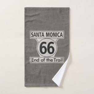 Extrémité de Santa Monica de l'itinéraire 66 de