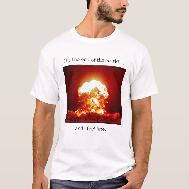 Extrémité du monde ...... je sens le T-shirt fin (Devant)