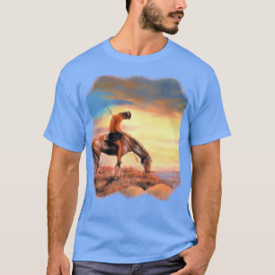 Extrémité du T-shirts de pièce en t de traîné