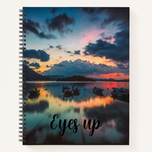 Eyes Up Inspirational | Journal de réflexion sur l (Devant)