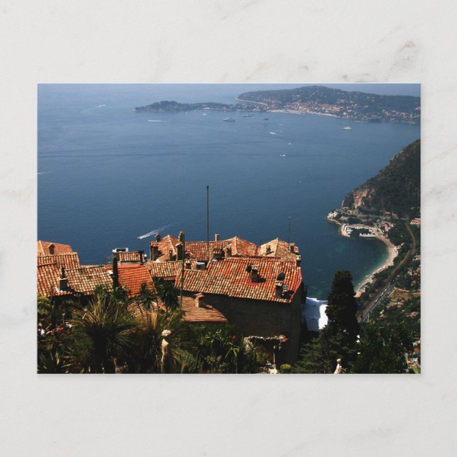 Eze, carte postale de Provence (Devant)
