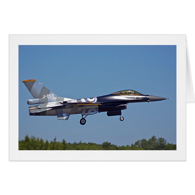 F16 Faucon combattant (Devant horizontal)