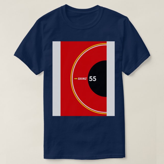 F1 2024 55 Sainz TShirt (Design devant)
