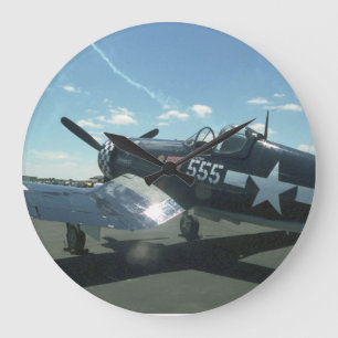 F4U Corsair Wall Horloge