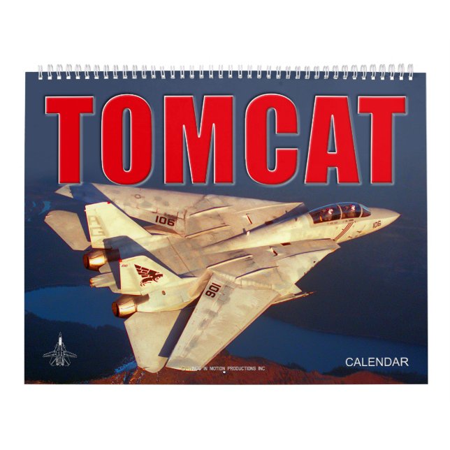 F-14 Calendrier TOMCAT "AVION DE ROUTE" (Protection)