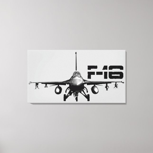 F-16 Faucon combattant toile enrobée (Recto)