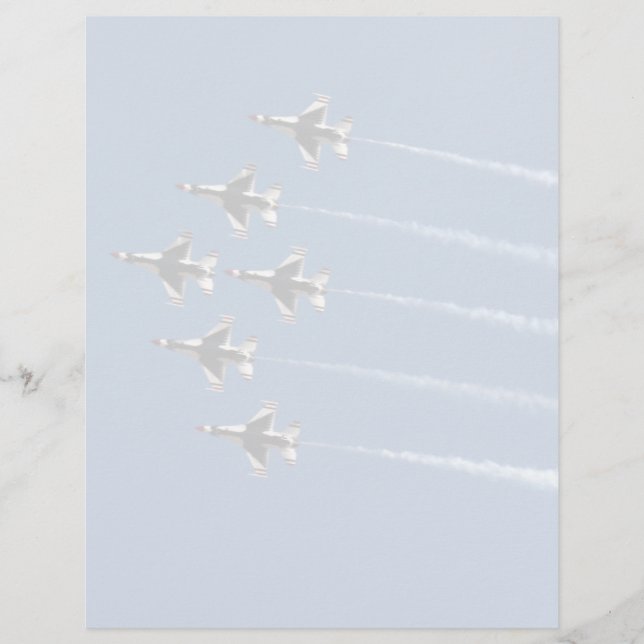 F-16 Formation de Delta Thunderbirds (Devant)