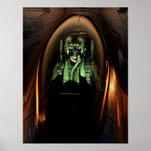 F-16 Pilot Poster