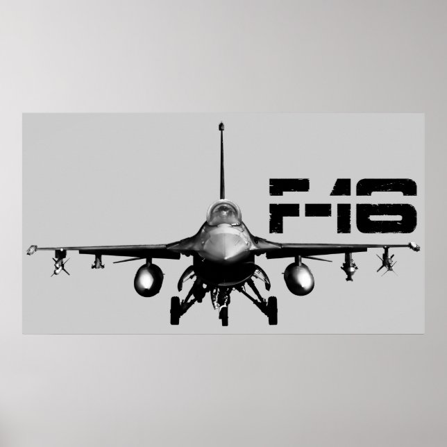 F-16 Posters du Faucon (Devant)
