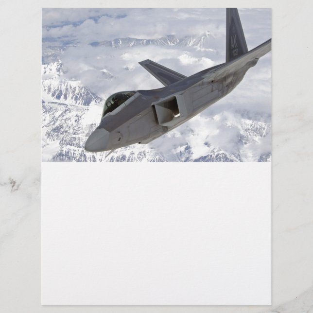 F-22 Raptor-Elmendorf AFB (Devant)