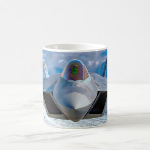 F-22 RAPTOR en patrouille ! Mug