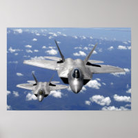 F-22 Raptor Stealth Posters