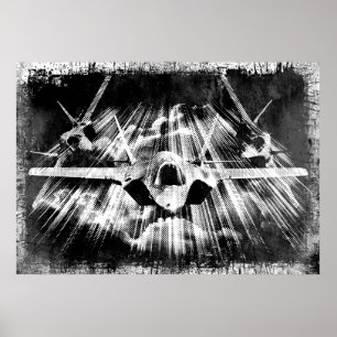 F-35 affiche de la foudre II
