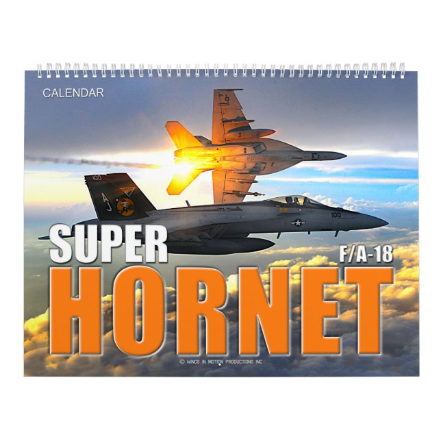 F/A-18 Calendrier SUPER HORNET (Protection)