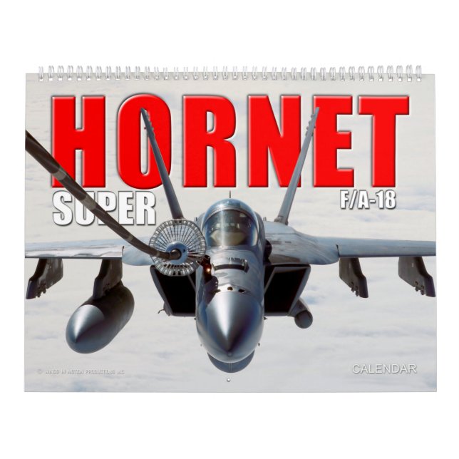 F/A-18 CALENDRIER SUPER HORNET (Protection)