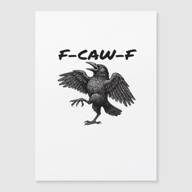 F-Caw-F Graphique Vintage Essentiel (Devant)