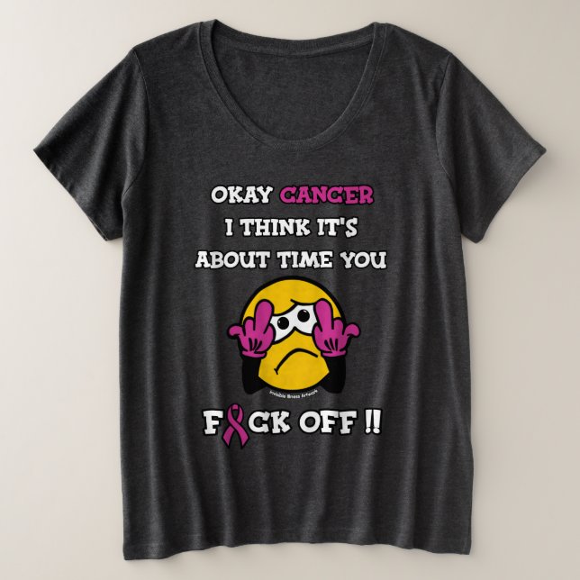 F#CK OFF...Cancer du sein (Design devant)