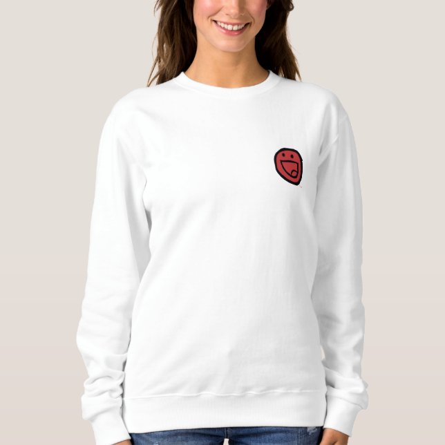 F.I.O. “Happy Emoji” Sweatshirt Light  (Devant)