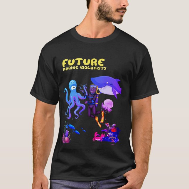 F M B T-Shirt par André Nostalgic Brown (Devant)
