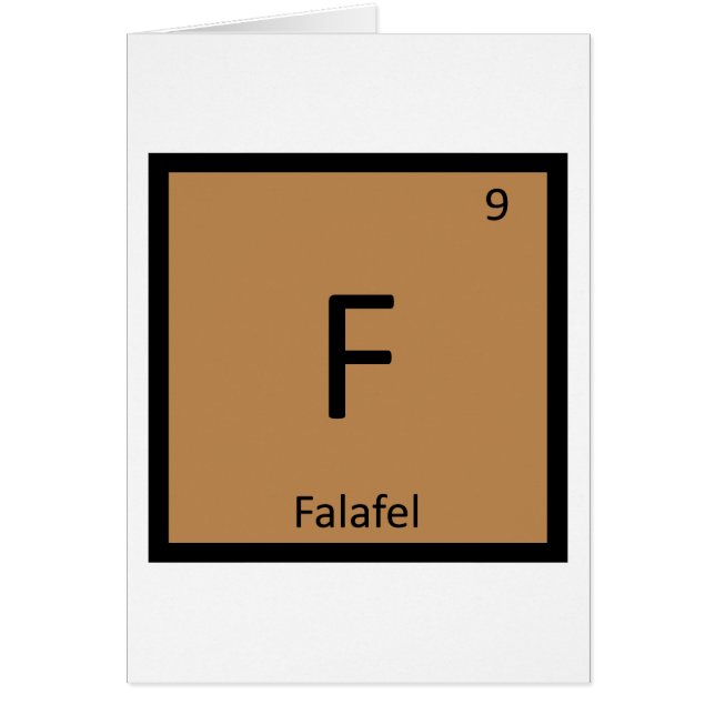 F - Symbole de tableau périodique de la chimie de  (Devant)