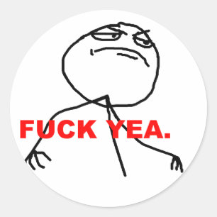 f*uck ouais autocollants de mème