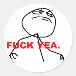 f*uck ouais autocollants de mème