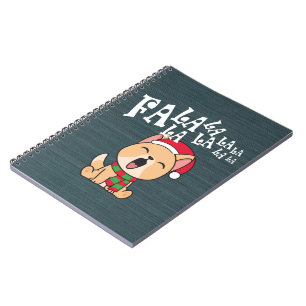 Fa La La La La Christmas Chant Chien   CARNET