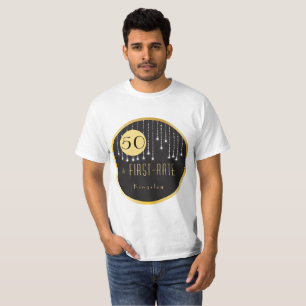 Fab 50ème Cool Fun Anniversaire T-Shirt noir