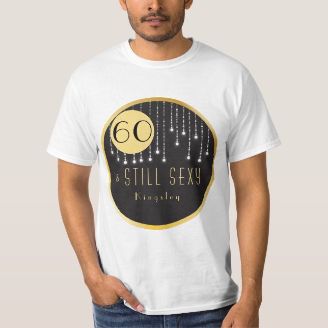 Fab 60e anniversaire Cool Fun Black T-Shirt (Devant)