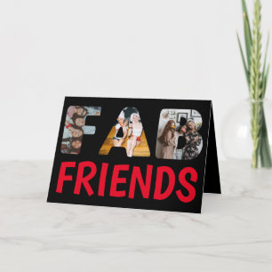 Fab Friends Gang de fille Sentimental 4 Carte phot