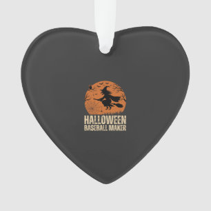 Fabricant de baseball Halloween Graphique de sorci