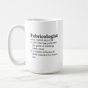 Fabricologiste Mug, Cadeau de courge, Mug de café