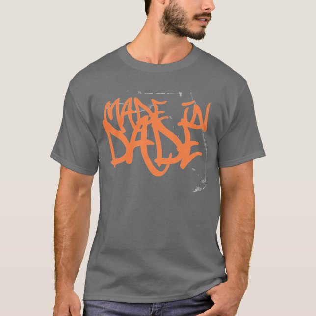 Fabriqué dans le comté de Dade 305 au dos T-shirts (Devant)