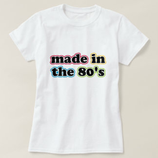 Fabriqué Dans Le T-Shirt Des Années 80