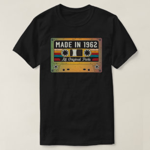 Fabriqué en 1962 T-shirt toutes pièces d'origine