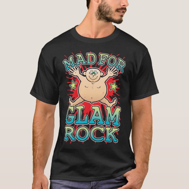 Fabriqué Pour T-shirt Glam Rock (Devant)