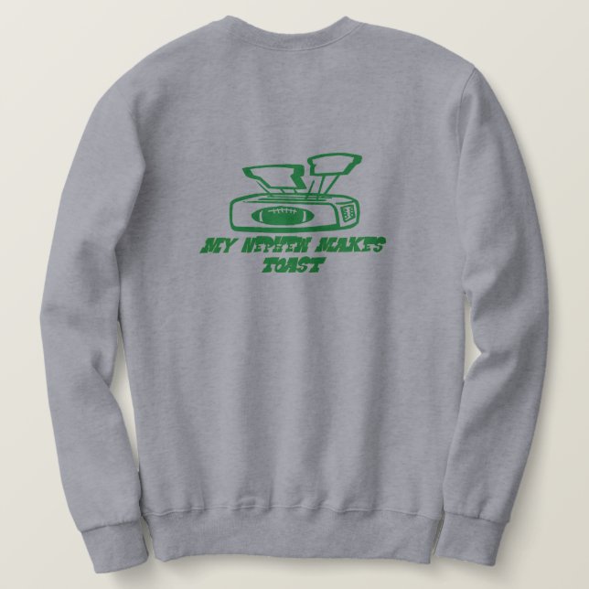 Fabriquer un oncle Sweatshirt pour hommes toast (Design dos)
