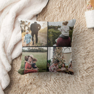 FABRIQUEZ VOTRE | FAMILLE Coussin Collage Famille