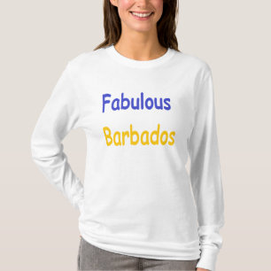 fabuleux t-shirts de la barbade