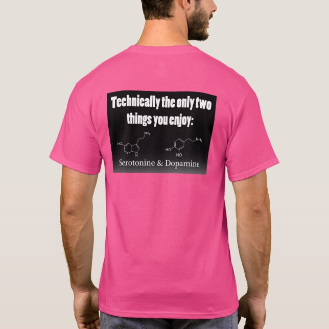 Fabulous & Falling Apart Pink T-Shirt (Dos)