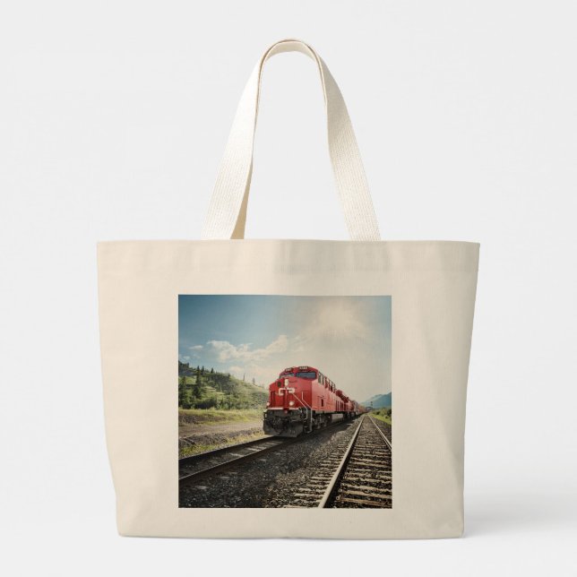 Fabulous Locomotive Tote Bag (Dos)