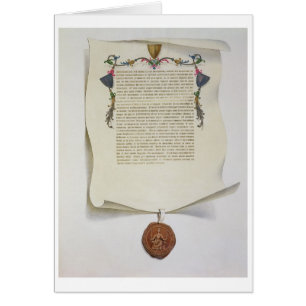 Fac-similez l'édition de la Magna Carta, les
