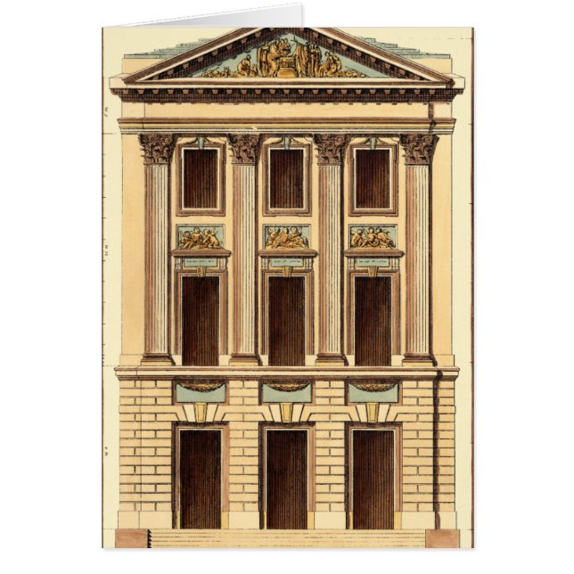 Façade architecturale de Jean Deneufforge (Devant)