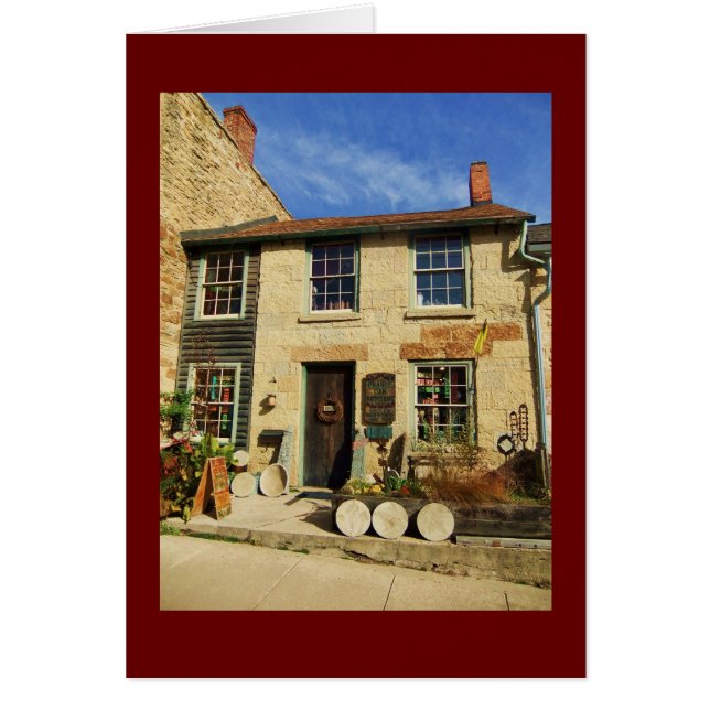 Façade d'Artican de chêne de prairie avec la (Devant)