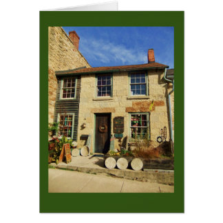 Façade d'Artican de chêne de prairie avec la